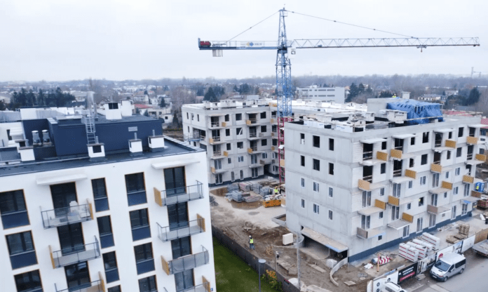 Budowa osiedla we Włochach