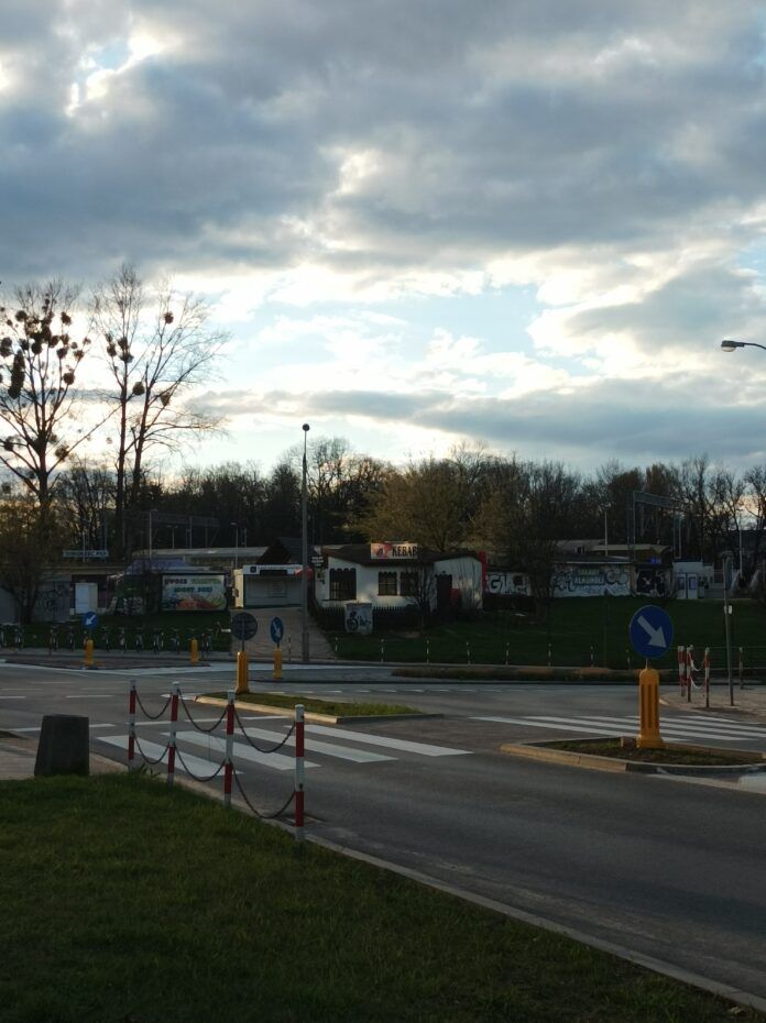 Teren stacji PKP Warszawa Włochy